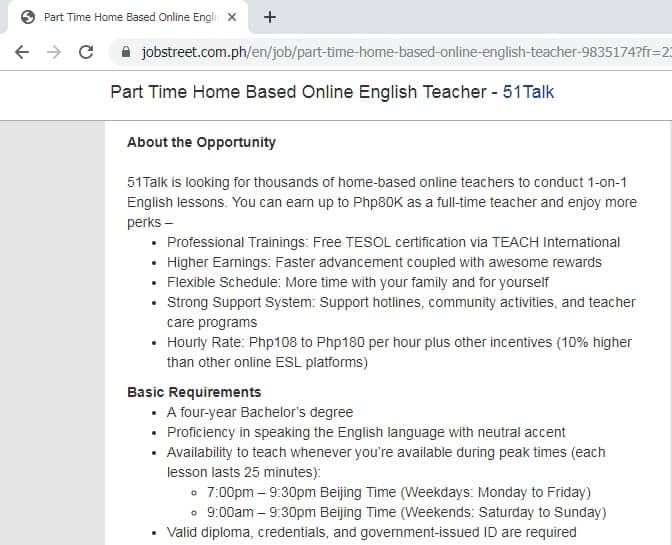 online english tutoring jobs