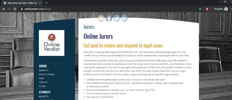 online jury jobs