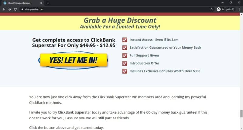what is clickbank superstar