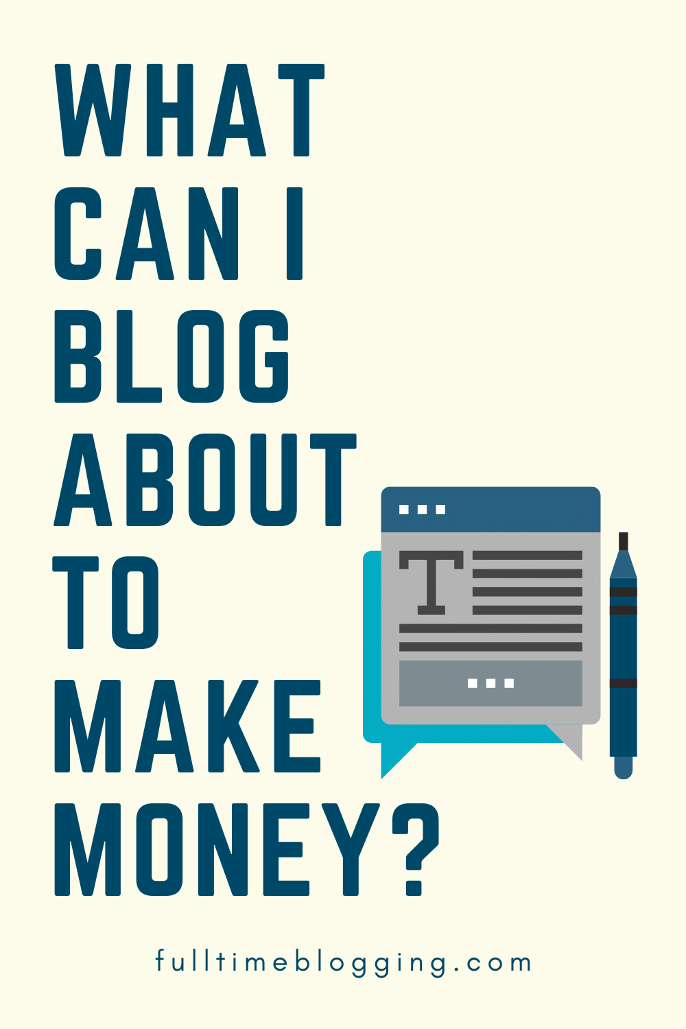 what can i blog about to make money