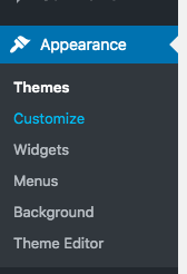 customize wordpress theme