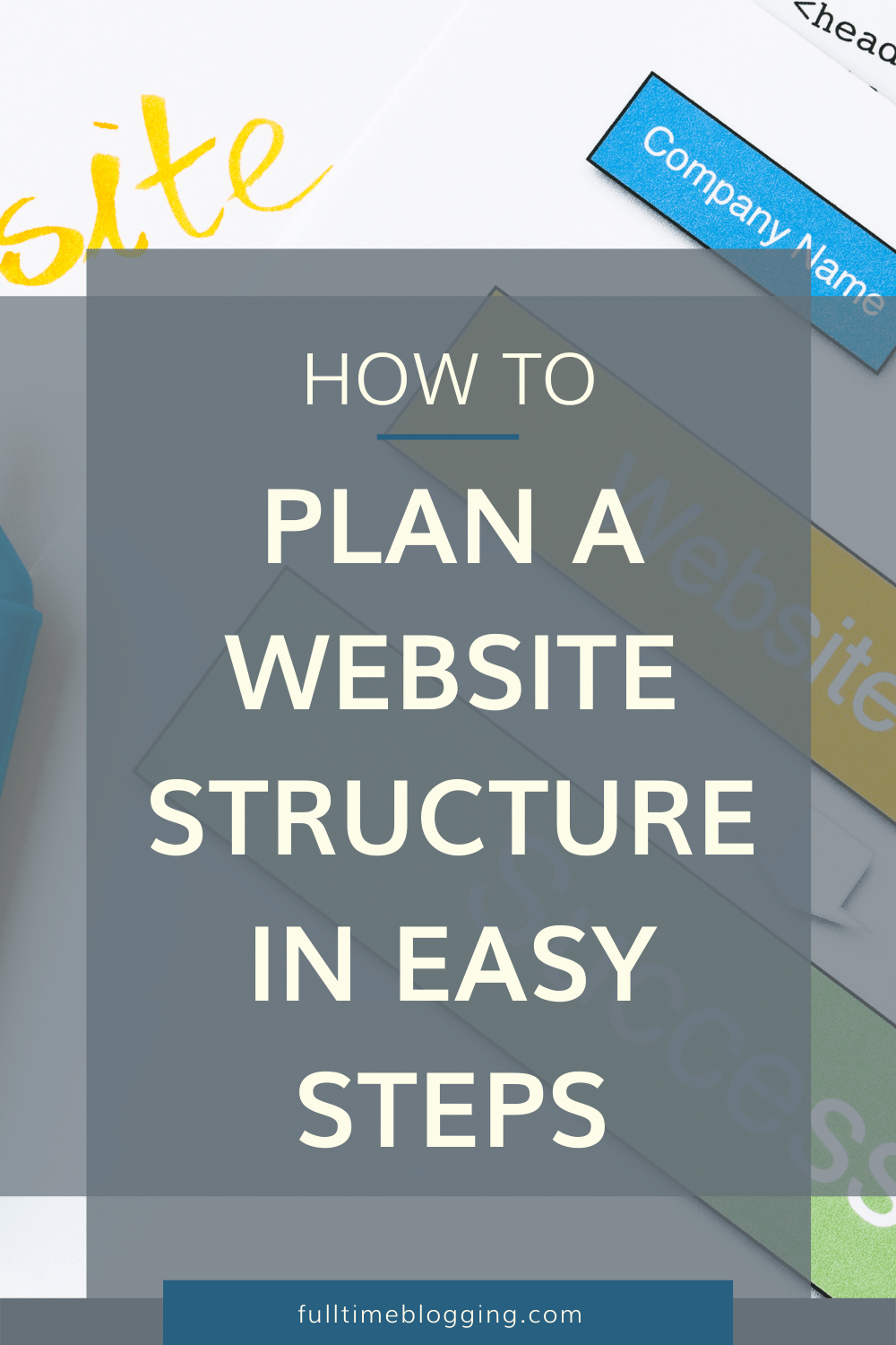 How To Plan A Website Structure