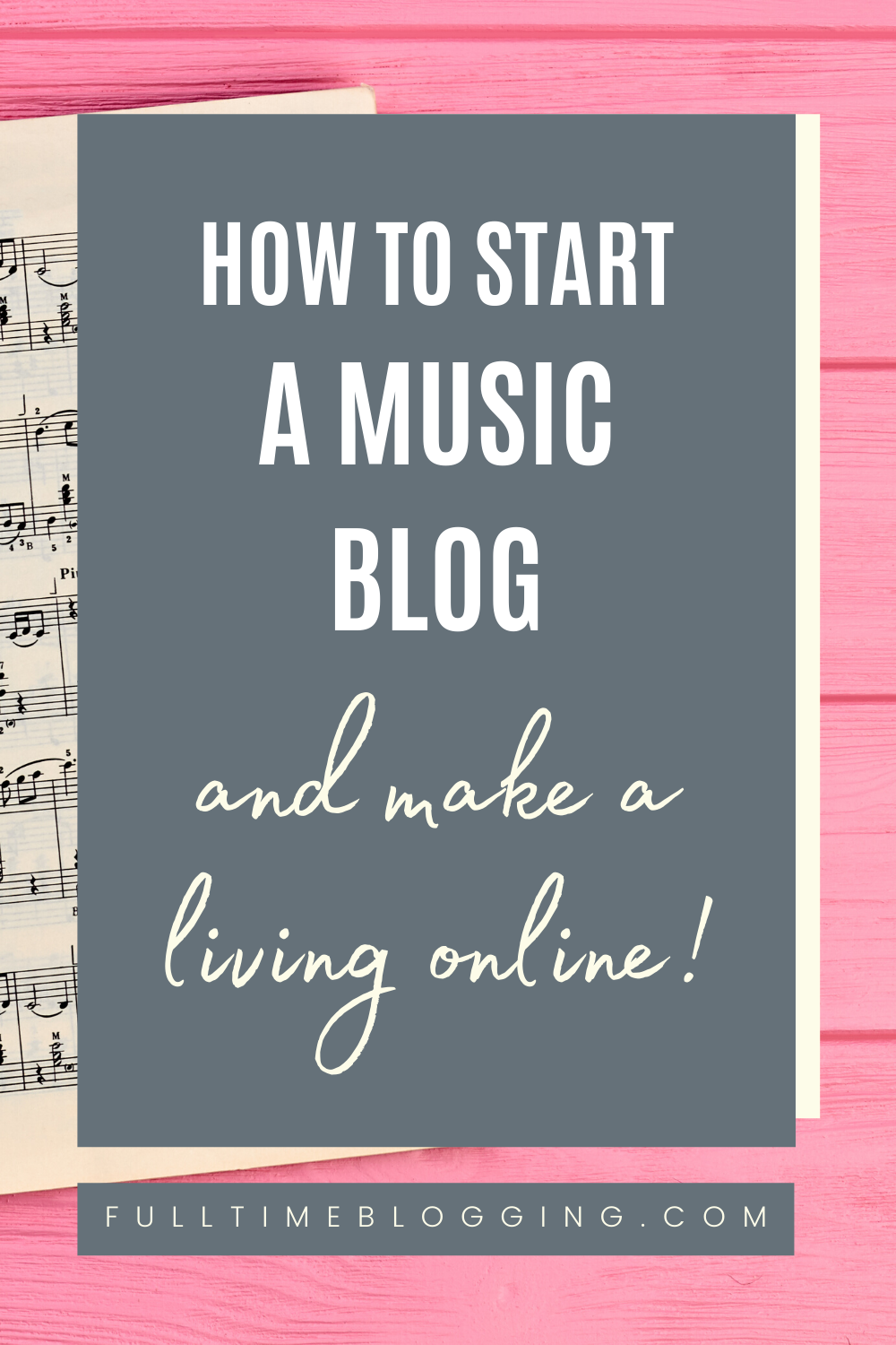 How To Start A Music Blog