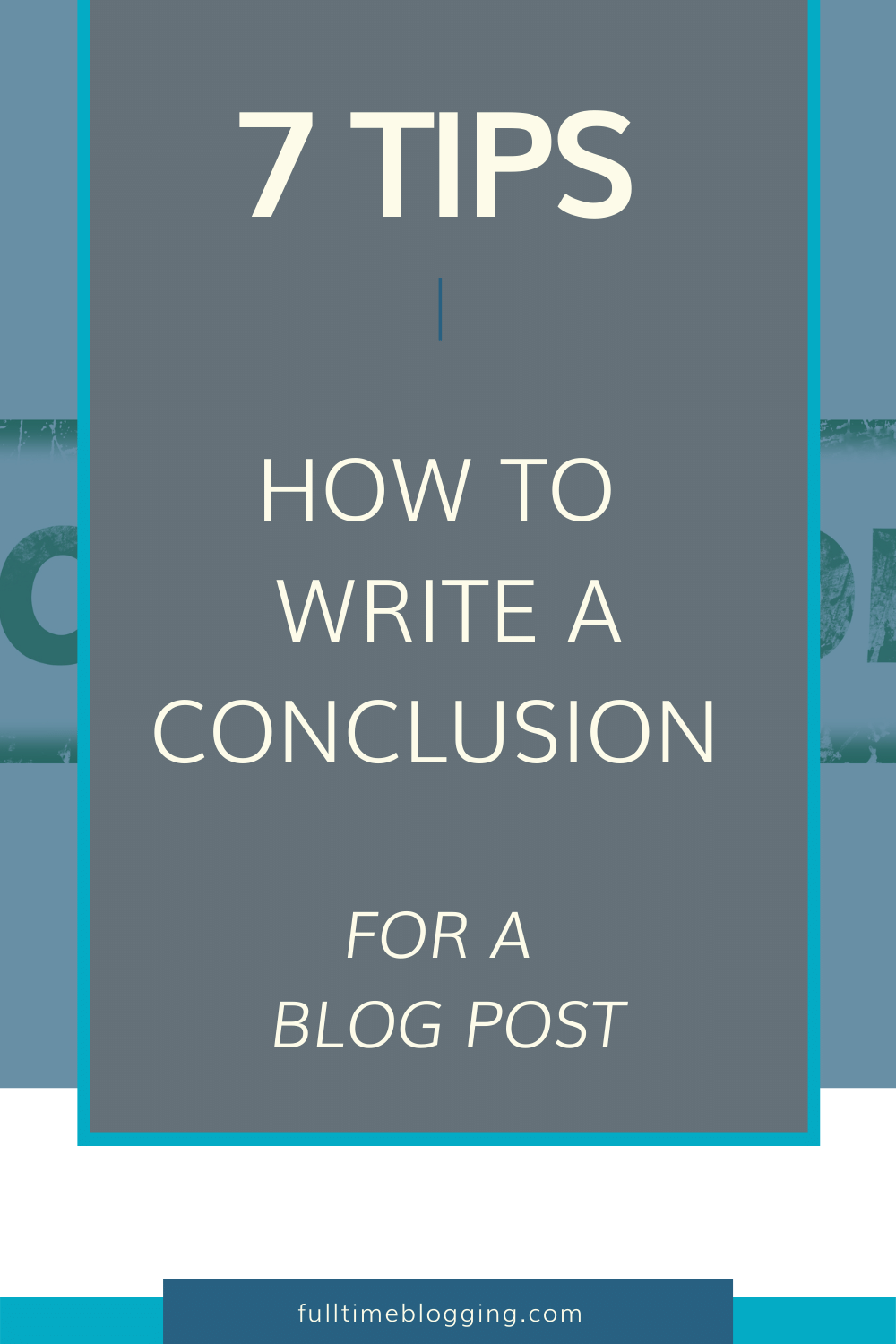 How To Start Writing A Conclusion