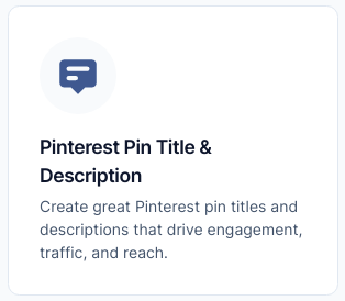 pinterest pin title and description